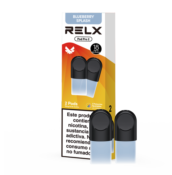 RELX Pod Pro 2, imagen de producto de pods de 2 unidades
