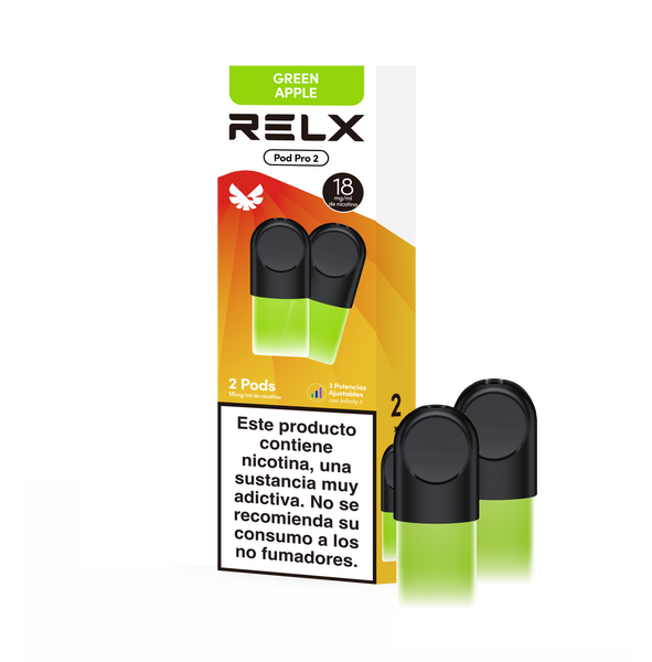 RELX Pod Pro 2, imagen de producto de pods de 2 unidades
