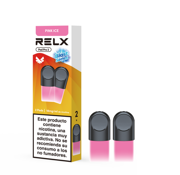 RELX Pod Pro 2, imagen de producto de pods de 2 unidades
