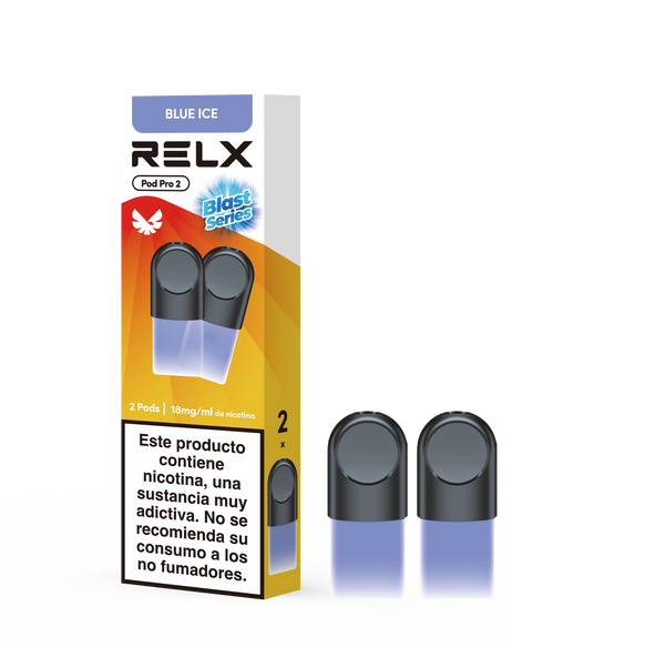 RELX Pod Pro 2, imagen de producto de pods de 2 unidades
