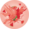 WAKA soMatch Mini Pod Watermelon Flavor Image; Imagen del sabor Sandía del Pod WAKA soMatch Mini PC | RELX España Official