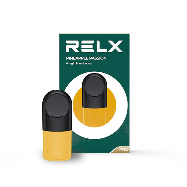  RELX ES E-cigrette Vape Pods Pro Sin Nicotina Pineapple Passion 0mg/ml package & product Top E-Cigarettes in the UK |  RELX ES Vapeador E-cigrette Pods Pro Sin Nicotina Piña Pasión Sin Nicotina 0mg/ml envases y productos Los mejores cigarrillos electrónicos del Reino Unido 🍍
