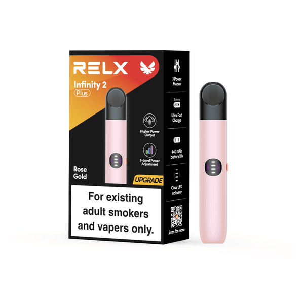  RELX ES E-cigrette Infinity 2 Plus Rose Gold  package & product  Top E-Cigarettes in the UK |  RELX ES E-cigrette Infinity 2 Plus Rose Gold  Rose Gold package & product  Los mejores cigarrillos electrónicos del Reino Unido 🌹
