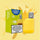 Marketing del vapeador WAKA soMatch Mini Kit Versión 2.0 sabor Triple Mango con salpicadura de jugo de mango
